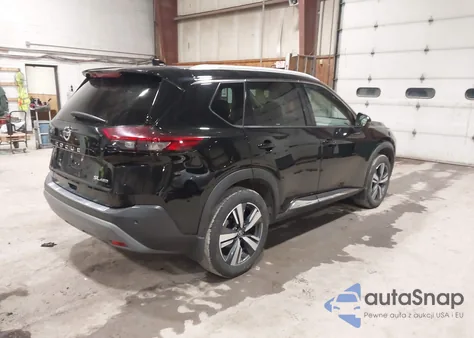 2021 Nissan Rogue Sl Intelligent Awd z USA, uszkodzony, nr VIN 5N1AT3CB6MC691075